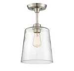 Bellevue SH60010 Light 10"W Semi-flush Ceiling Fixture Nickel. Fixed Price $78.20.