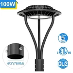 100W Led Post Top Light Dusk Dawn Commercial Park Street Garden Pole Fixture. Fixed Price $133.57.