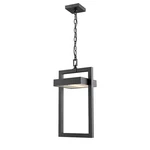 Z-lite Luttrel 1 Light Chain Mount Ceiling Fixture, Black 566CHB-BK-LED. Fixed Price $287.30.