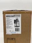 Kichler Tolerand 12 In. 1-LIGHT Textured Black Outdoor Wall Lantern Sconce. Fixed Price $69.99.