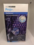 Gemmy Led Lightshow Projection Star Spinner Classic White Blue New Box. Fixed Price $35.00.
