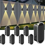 Solar Fence Lights Outdoor - 3000/4000/6000K Modes, IP65 Waterproof L.... Fixed Price $59.17.