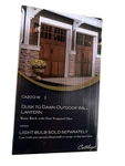 Pia Ricco Outdoor Wall 1-LIGHT Black Exterior Sconce Fixture. Fixed Price $25.00.