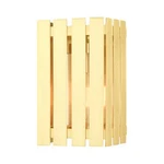Livex Lighting 20751 Greenwich 10" Tall Outdoor Wall - Brass. Fixed Price $1099.96.