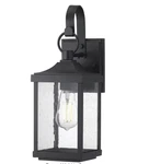 Progress Lighting P560153-031 Wall Lantern Park Court Black, Seeded Glass 15". Fixed Price $49.98.