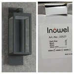 Inowel 22527 Dark Grey 3000K Wall Exterior Lamp Light. Fixed Price $49.99.