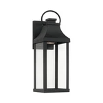 Capital Lighting 946411-GL Bradford 17" Outdoor Wall Sconce Black. Fixed Price $130.00.