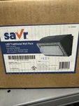 Savr Econolight Wall Pack Led 5900 Lumens 120-277 Volts.. Fixed Price $47.98.
