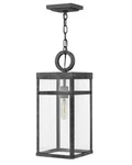 Hinkley Lighting 2802DZ Open Air Porter Outdoor Pendant Chandeller Aged Zinc. Fixed Price $199.99.