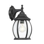 Savoy House 1-LIGHT 13" Outdoor Wall Lantern, Black M50053BK. Fixed Price $154.99.