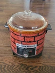 Vintage Hamilton Beach Crock Watcher Stoneware Red Brick Qt #449, Grandmacore. Fixed Price $36.98.