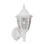 Designers Fountain Aluminum 7" Wall Lantern, White 2462-WH. Fixed Price $57.50.