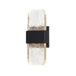 ET2 Lighting Rune Led Outdoor Wall Sconce Small, Bk/cl E30132-24BK. Fixed Price $192.60.
