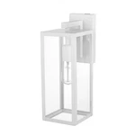 Globe Electric Bowery 1-LIGHT Matte White Wall Sconce W/ Clear Glass Shade. Fixed Price $29.95.
