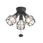 Kichler 380041DBK - Industrial Accessory Led Fan Light Kit Distressed Black. Fixed Price $79.99.