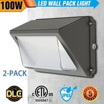 2 Pack Led Wall Fixture 100W Home Garden Security Lights Dusk To Dawn. Fixed Price $170.49.