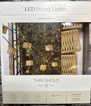 Threshold Led Wicker 7 Ft 6 Inch String Lights Indoor/outdoor Basket. Fixed Price $14.97.