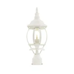 Acclaim Lighting 5057 White Chateau 1-LIGHT 18"H Post. Fixed Price $70.00.