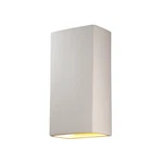 Justice Design Ambiance Big Rect Sconce, Outdr, Clsd Top, Bisq, Incan. Fixed Price $438.00.