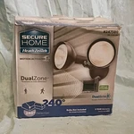 Heathzenith Dualzone Motion Activated Flood Light Led Bronze Outdoor. Fixed Price $24.99.
