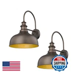 Bestshared 16 Inch Vintage Industrial Barn Light Farmhouse Outdoor Wall Sconce. Fixed Price $188.98.