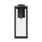 Hampton Bay Hurley 19.25 In Matte Black Farmhouse Outdoor 1-LIGHT Wall Sconce. Fixed Price $39.99.