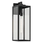 Kichler Branner Outdoor Wall Light, Large, Black/clear - 59113BKT. Fixed Price $359.99.