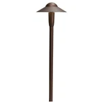 Kichler 15870AZT30R Landscape 3000K Led Dome Path In Textured Architectural. Fixed Price $214.99.