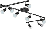 Led 8 Track Kit, 54.13'' Black Way Ceiling Spot Lighting, Flexi. Fixed Price $91.95.