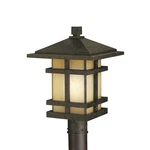 Kichler 9529AGZ Cross Creek Outdoor Post Lantern In Aged Bronze. Fixed Price $604.99.