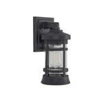 Craftmade Resilience Small Outdoor Lantern, Black/clear Lens/clear ZA2304-TB-C. Fixed Price $64.99.