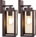 Beslowe Outdoor Wall Light Fixtures, Exterior 12.8INCH, Oil-rubbed Bronze. Fixed Price $172.28.