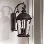 Hinkley Windsor 25 3/4" High Black Outdoor Wall Lantern. Fixed Price $879.00.