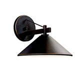 Kichler Ripley 12" Outdoor Wall Light, Xlarge, Black - 49061BK. Fixed Price $234.99.