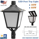 60W Led Post Top Light Dusk Dawn Outdoor Parking Lot Garden Pole Fixture IP65. Fixed Price $199.95.