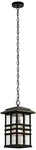 Kichler Beacon Square 18" High Climates Bronze Outdoor Hanging Light. Fixed Price $271.99.