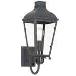 Crystorama Dumont 18" Outdoor Wall Light In Graphite. Fixed Price $448.00.