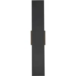 Elegant Lighting OD506W24BK Waylen Inch Black Outdoor Wall Sconce. Fixed Price $180.00.