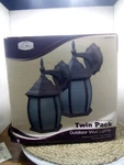 Patriot Lighting Outdoor Wall Lights Twin Pack Die-cast Aluminum Weathered.... Fixed Price $80.00.