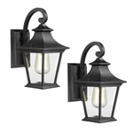 Jazava HDXE219B-2PKDM Hardwired Outdoor Wall Lantern Sconce (2-PACK). Fixed Price $79.95.
