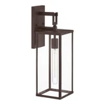 Hampton Bay 26254 19" Porter Hills Outdoor Wall Lantern Sconce Dark Olde Bronze. Fixed Price $35.10.