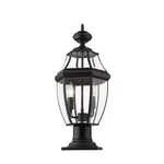 Z-lite Westover Light 20" Outdoor Pier Mount, Black/beveled 580PHM-533PM-BK. Fixed Price $226.44.