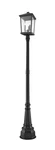 Z-lite 568PHXLR-564P Beacon 3 Light 94" Tall Outdoor Single Head Black. Fixed Price $1127.10.