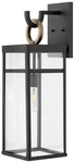 Hinkley Porter 25" High Black Led Outdoor Wall Light. Fixed Price $459.00.