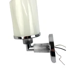 Norwell Lighting Wave Designer Wall Sconce E-24431 White Glass. Fixed Price $69.99.