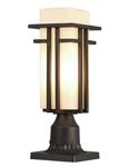 Outdoor Post Lights Waterproof Metal Frame With Milk White Frosted Glass Pier.... Fixed Price $130.33.