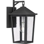Mottled Black Light Outdoor Wall Mount From The Stoneleigh Collection. Fixed Price $189.99.