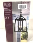 Home Decorators Blakeley Transitional 2-LIGHT Black Outdoor Pendant New. Fixed Price $74.99.