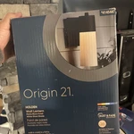 Origin 21 Holden Wall Lantern Led Matte Black White Glass Shade 300 Lumens 11.9". Fixed Price $39.00.