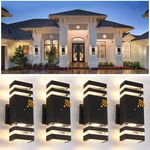 Dusk To Dawn Sensor Outdoor Wall Lights 4 Pack, Up And Down Wa.... Fixed Price $147.89.